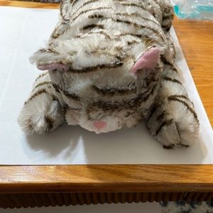 Snuggle Kitty for anxiety.  Kitty only no heartbeat